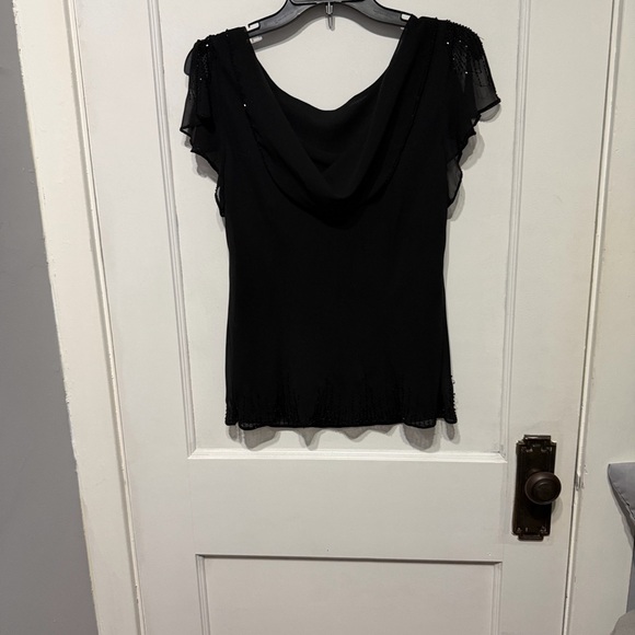 Sandra Darren Tops - Sandra Darren Black Women's Blouse